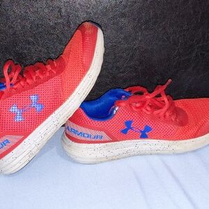 Under Armour Kids Sneakers in Red and Blue